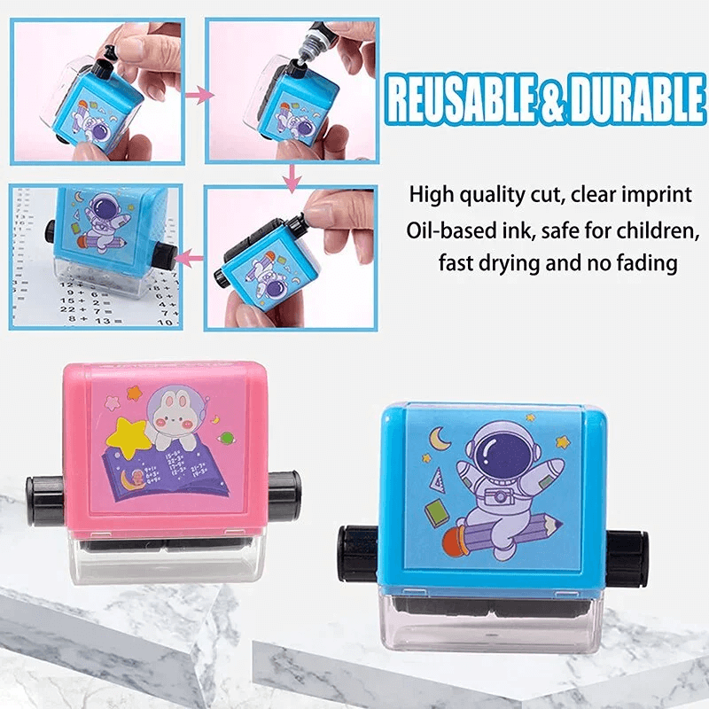 Rechen Stempelset Für Spielerisches Lernen Kinder product image 4