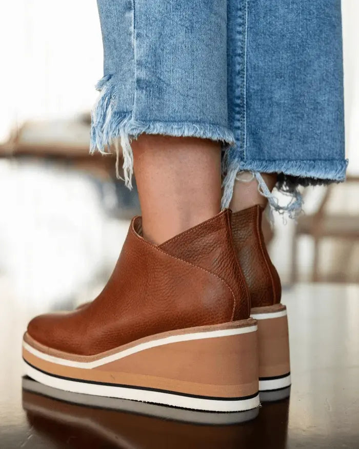 Keilabsatz-Stiefeletten für Frauen