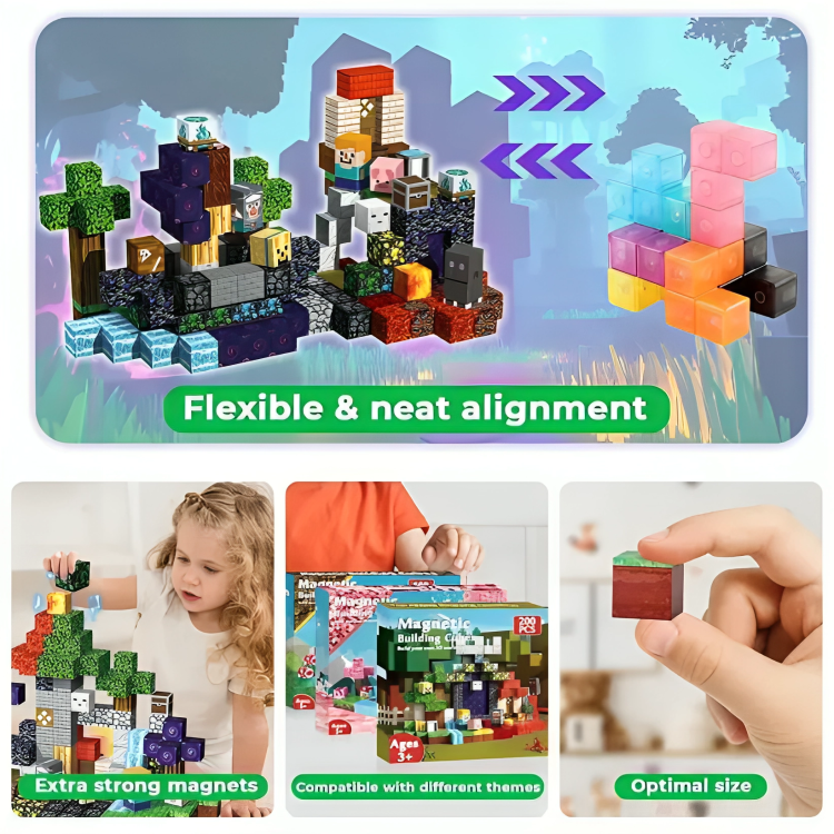 PixelBrix™ – (200-teiliges Set) zum Entfalten Ihrer Kreativität [50 % Rabatt]