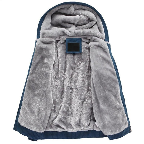 Stryder | Winterpullover mit Reißverschluss und Kapuze