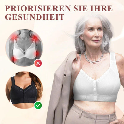 Estella™ – Baumwoll-BH mit Vorderöffnung für Senioren mit Komfort [1 + 1 Gratis]