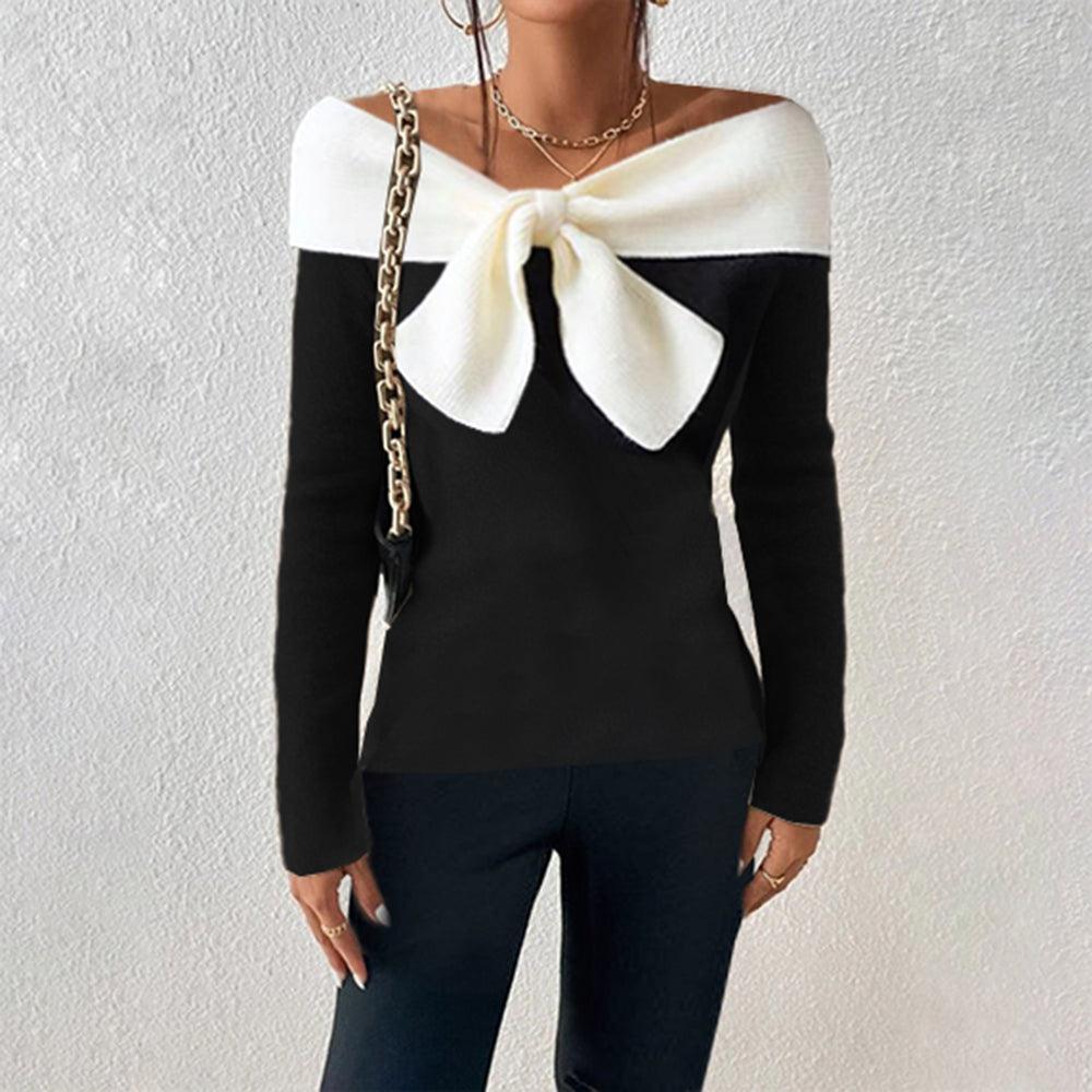 Pullover mit V-Ausschnitt Für Frauen