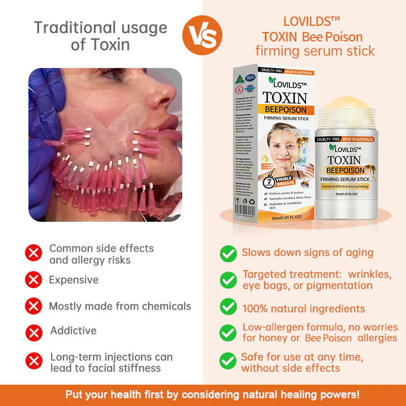 Lovilds™ – Straffender Serum-Stift mit Kollagen & Bienenextrakt [1 + 1 Gratis]