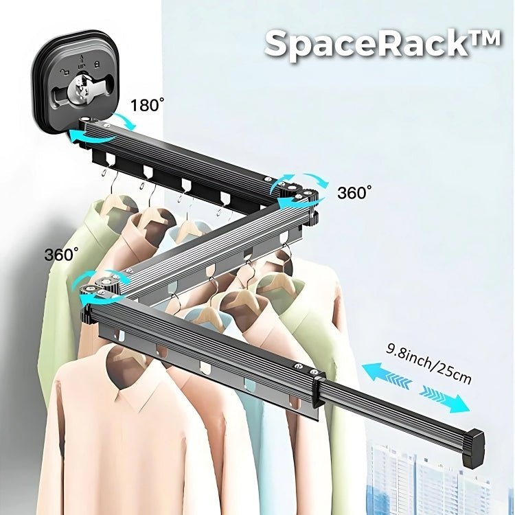 SpaceRack™ - Wandtrockner für platzsparendes Trocknen [50% Rabatt]