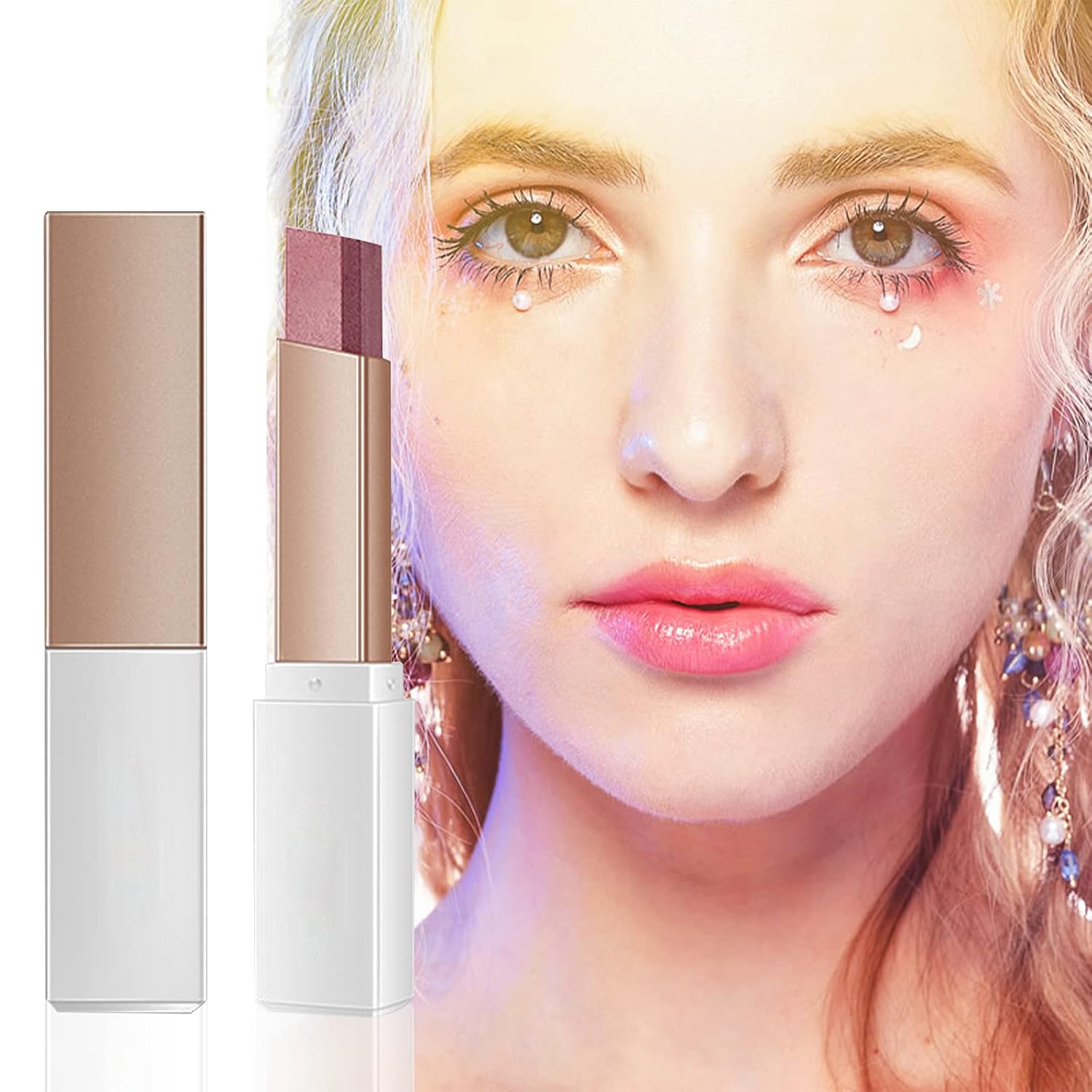 GlamGlow™ – Glitzer-Lidschattenstift für funkelnd strahlende & ausdrucksstarke Augen [1 + 1 Gratis]