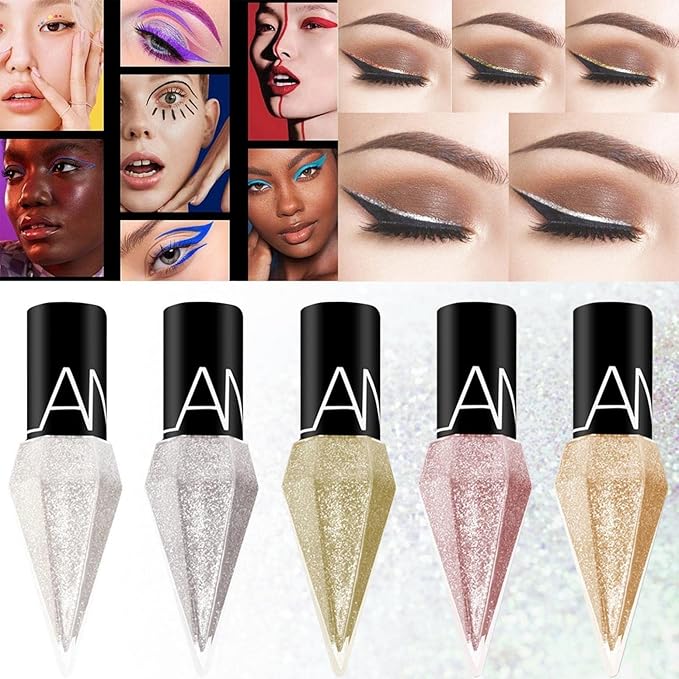 DiamondGlam™ – Flüssig-Eyeliner für präzise Linien & strahlenden Glamour [1 + 1 Gratis]