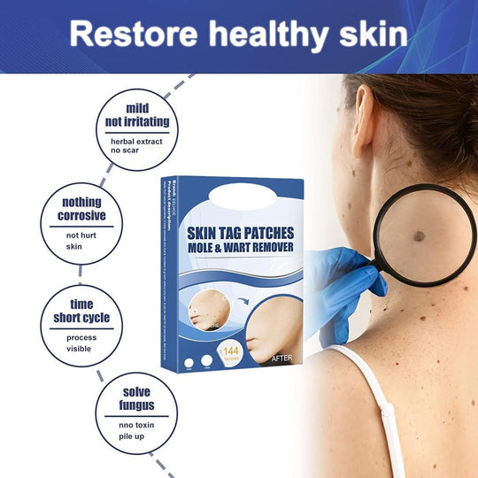 SkinPatch™ – Schmerzfreie, nicht-invasive Behandlung für sichtbar klare, strahlend gesunde Haut [1 + 1 Gratis]