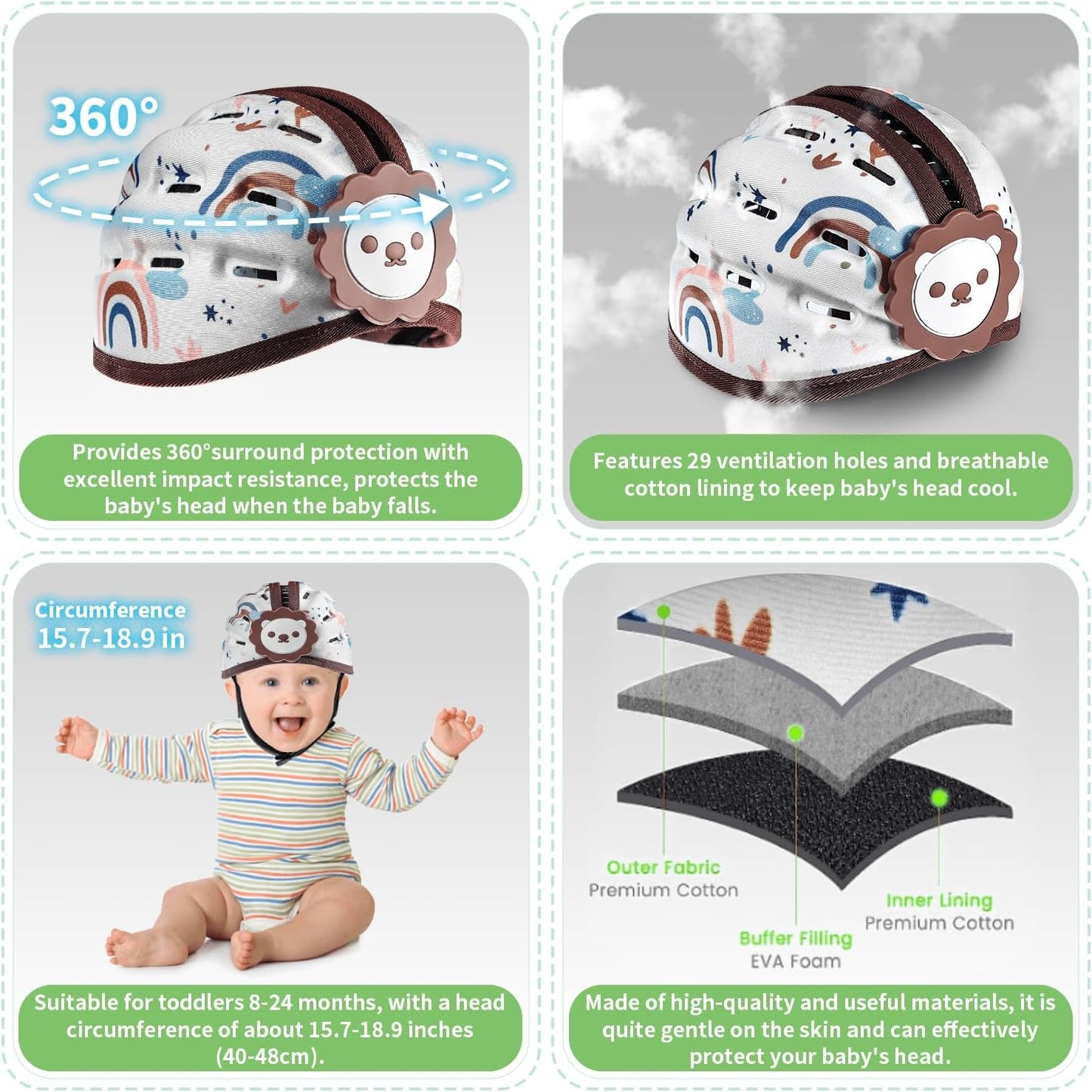 TumbleTuff™ – Sanfter Rundumschutz für aktive, neugierige kleine Entdecker [50% Rabatt]