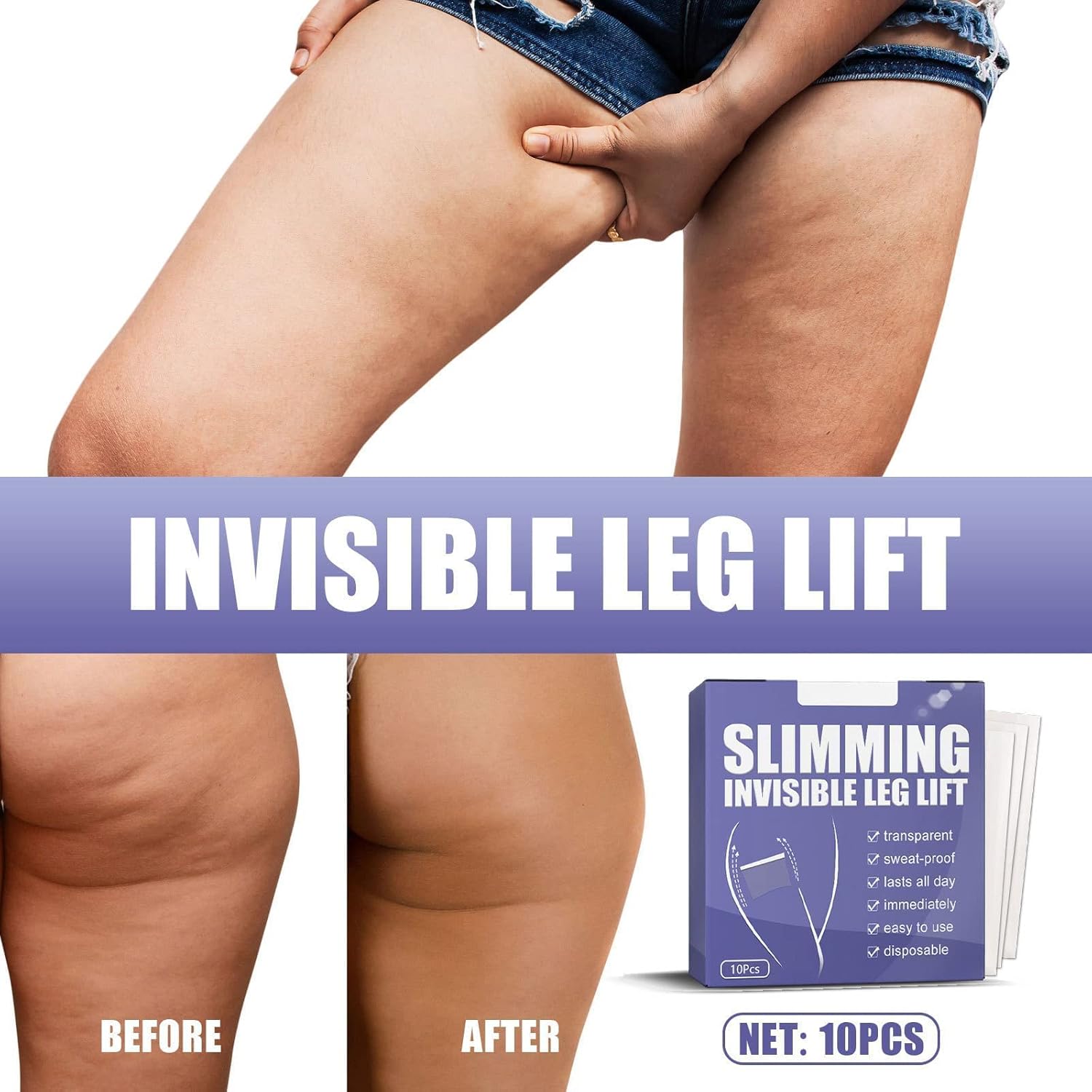 1 + 1 Gratis | ThighLift™ Der unsichtbare Beauty-Hack für straffere Haut! [Letzter Tag Rabatt]