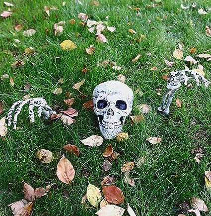Graveyard™ – Totenkopf-Gartendekoration Figur Statue [50% Rabatt]