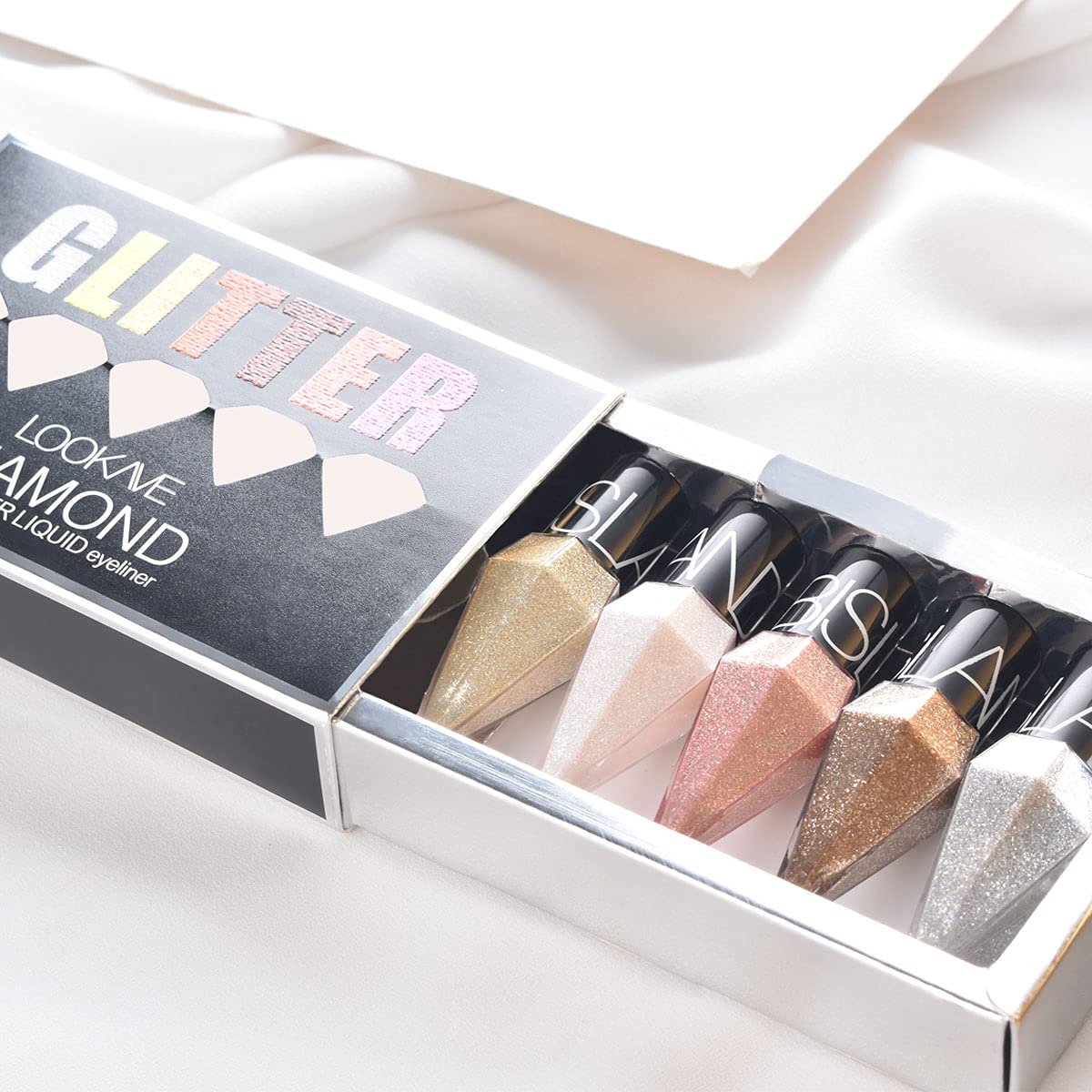 DiamondGlam™ – Flüssig-Eyeliner für präzise Linien & strahlenden Glamour [1 + 1 Gratis]