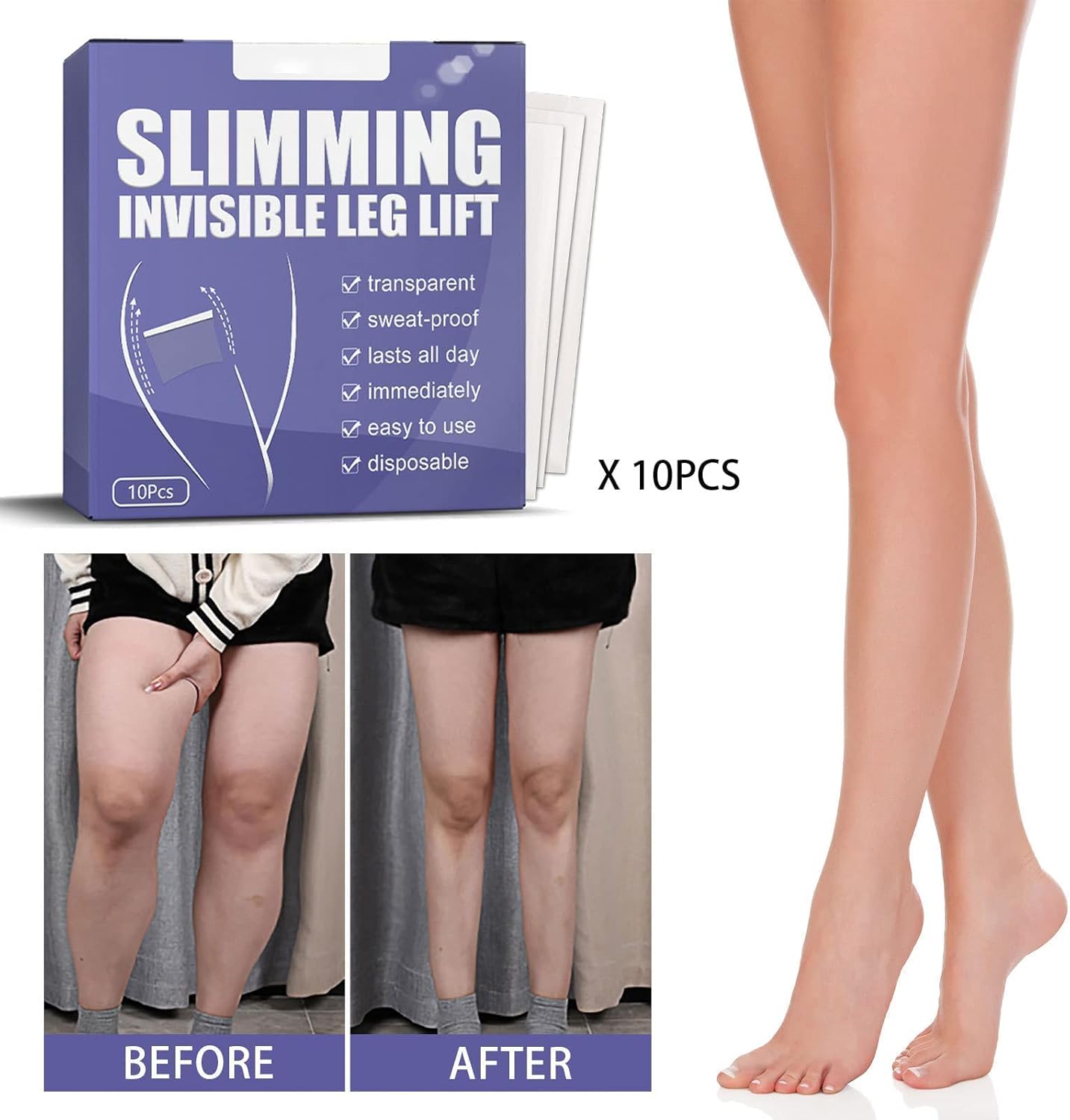 1 + 1 Gratis | ThighLift™ Der unsichtbare Beauty-Hack für straffere Haut! [Letzter Tag Rabatt]