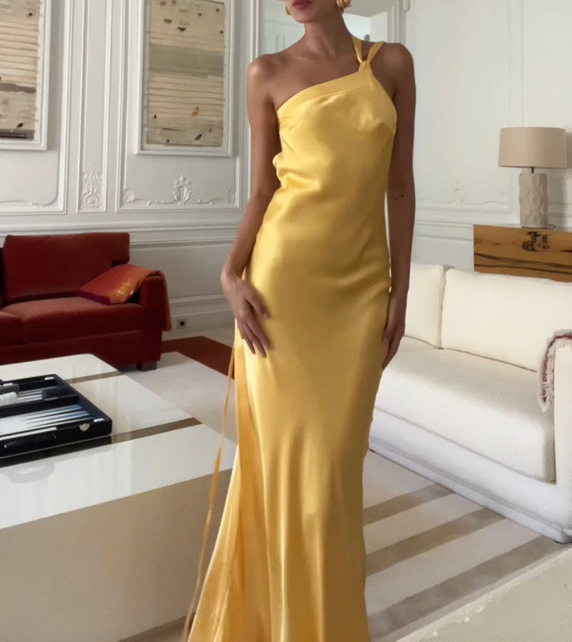 Off-Shoulder-Kleid Mit Schnürdetails Für Frauen
