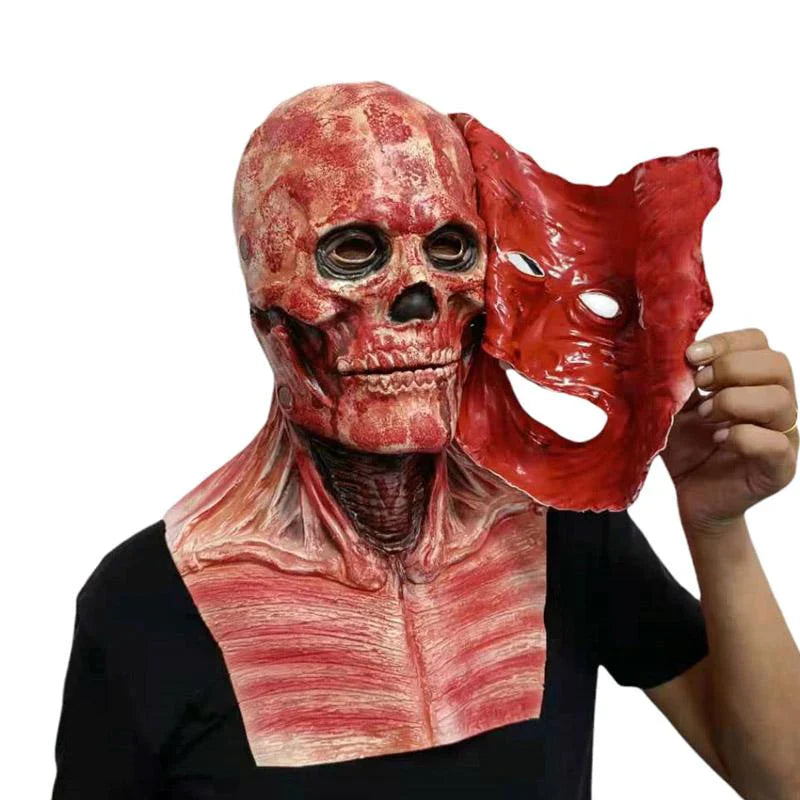 Skinless™ – Doppellagige Halloweenmaske Grusel Effekt [50% Rabatt]