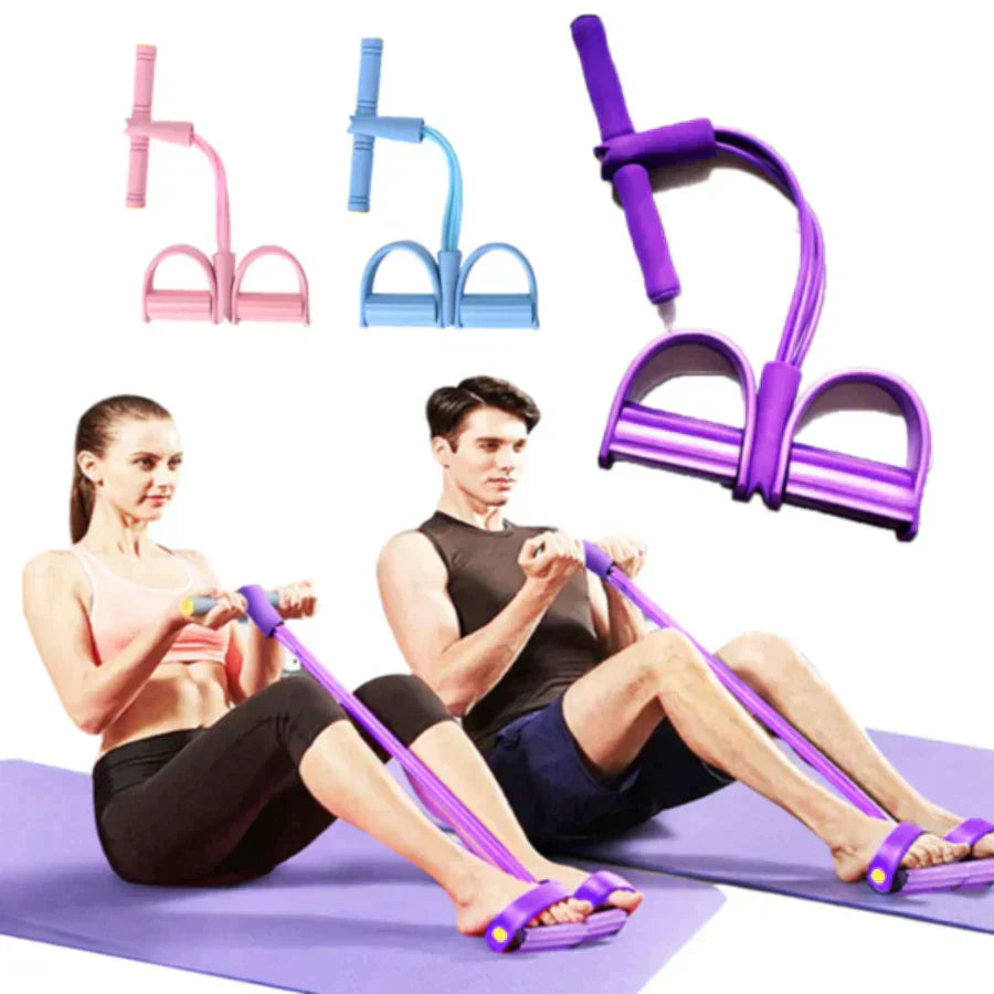 RopeFit™ – Sit-ups, Zugseil & Fitness-Gummiband für intensives, effektives Ganzkörpertraining [50 % Rabatt]