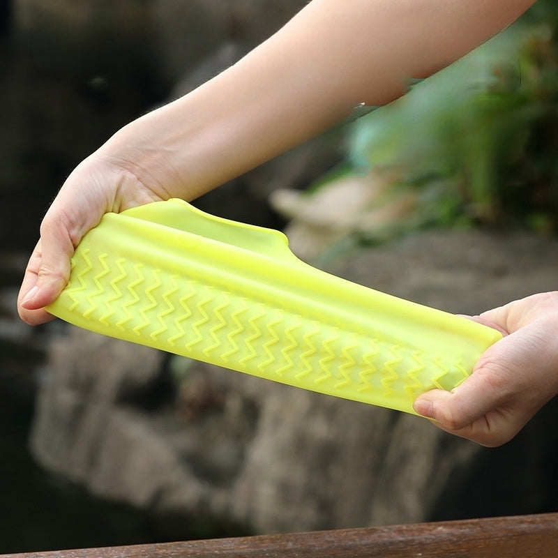 Wasserdichte Schuhüberzieher Silikon Rutschfest Regen Schutz product image 4