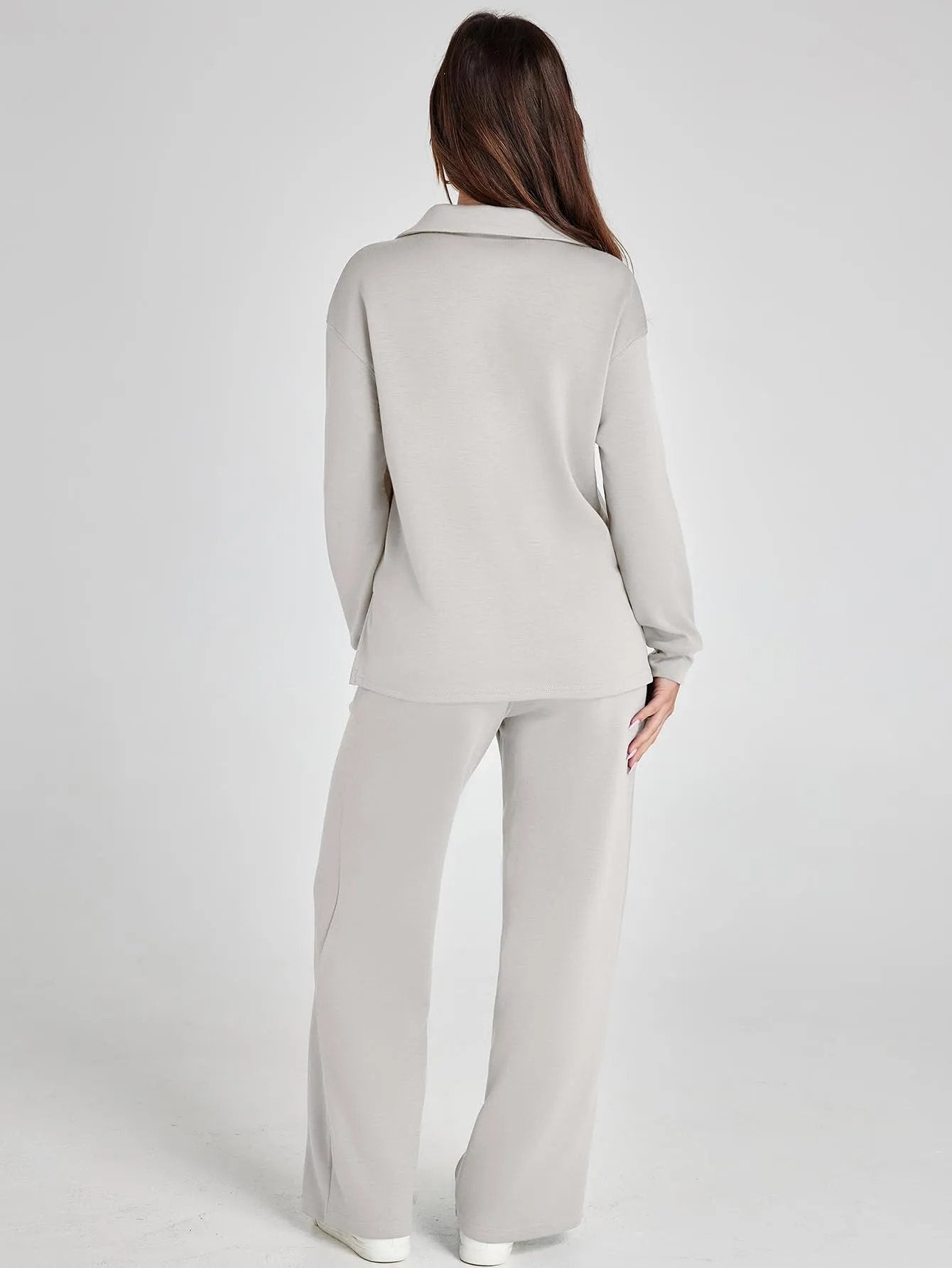 Damen Zweiteiler Set Langarm Hose Freizeit Outfit product image 28