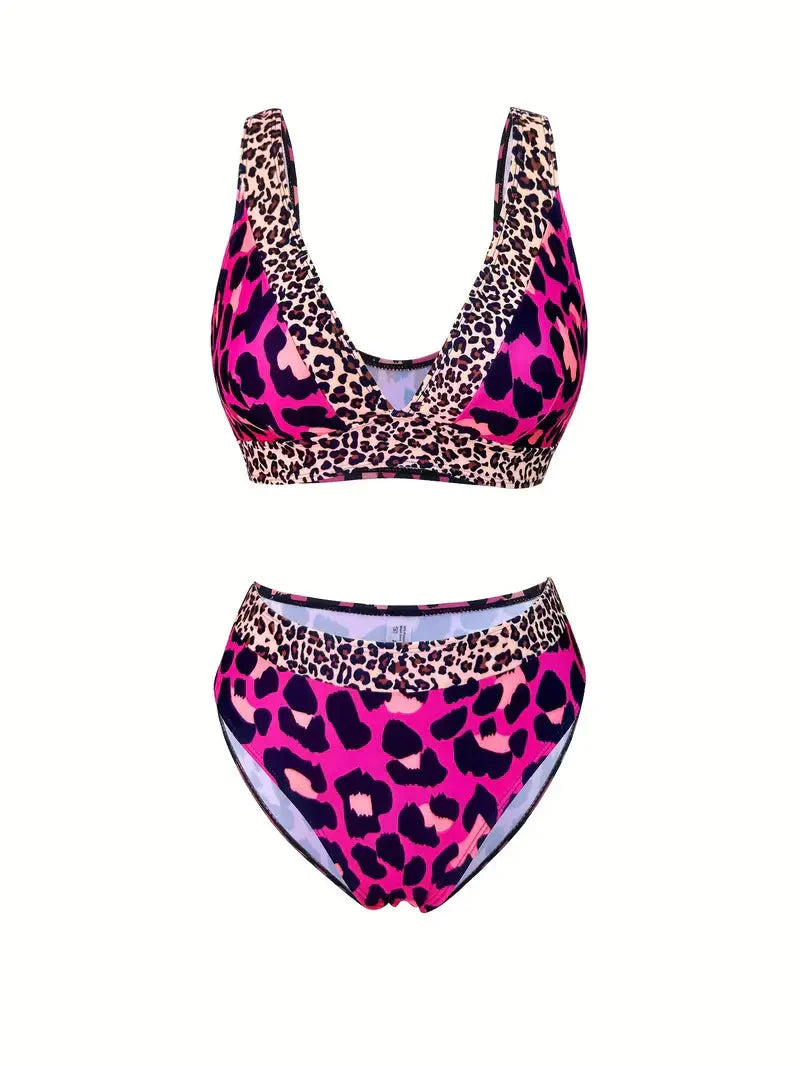 Xandra | Bikini-Set mit V-Ausschnitt