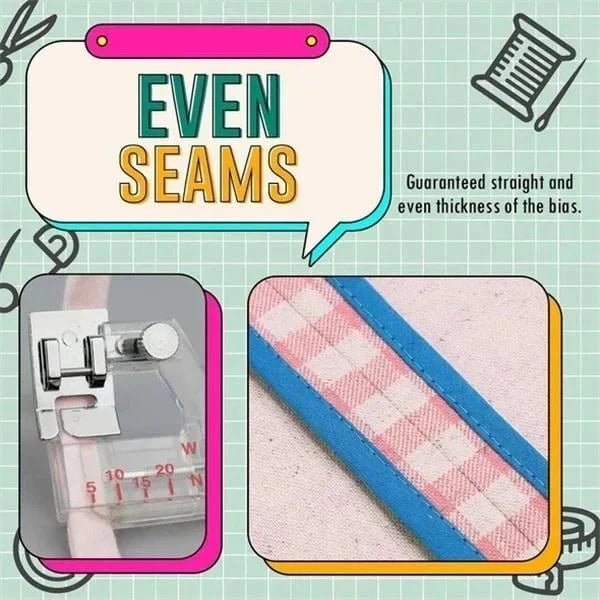 AdjustoBind™ – Einstellbarer Schrägband-Bindefuß [1 + 1 Gratis]