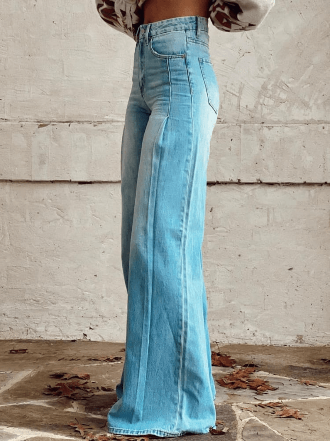 Klassische Weitbein Hose mit zeitlosem Stil für Damen