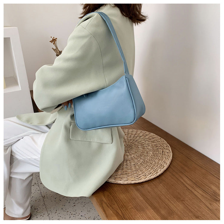 Lässige Mini Handtasche aus Kunstleder Für Damen