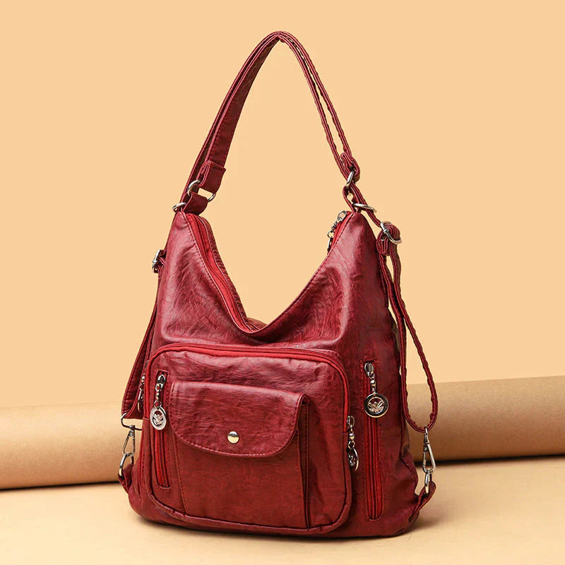 Chaia | Weiche Ledertasche mit großem Fassungsvermögen