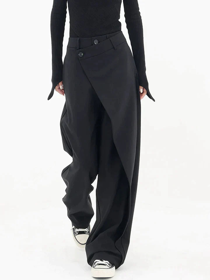 Einzigartige Asymmetrische Hose mit modernem Flair für Frauen