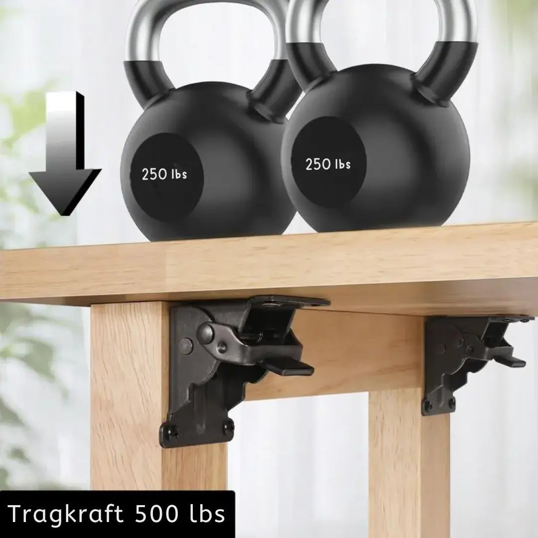 AngleClip™ – Klappscharnier mit Automatischer Verriegelung für Möbel & Türen [50% Rabatt]