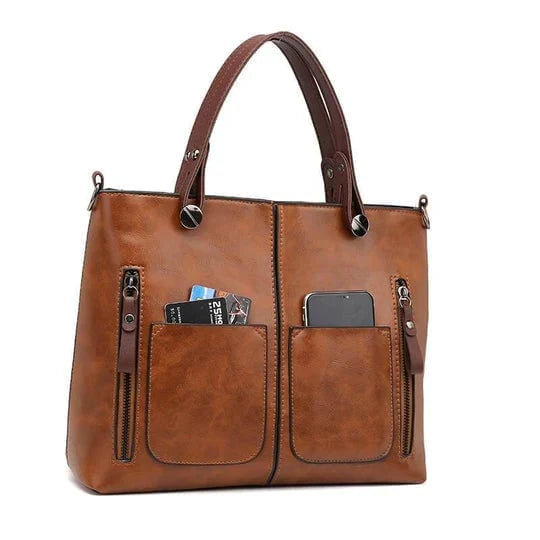 Henriette | Leder Schultertasche