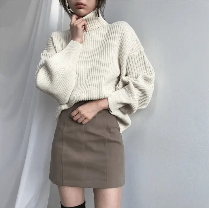 Rollkragenpullover für Frauen