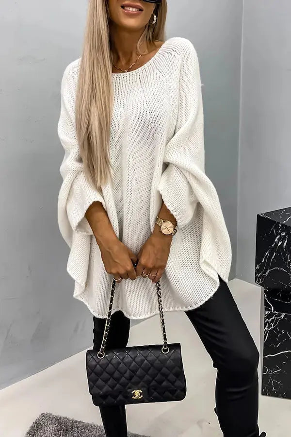 Gemütlicher Strickpullover mit zeitlosem Charme für Frauen