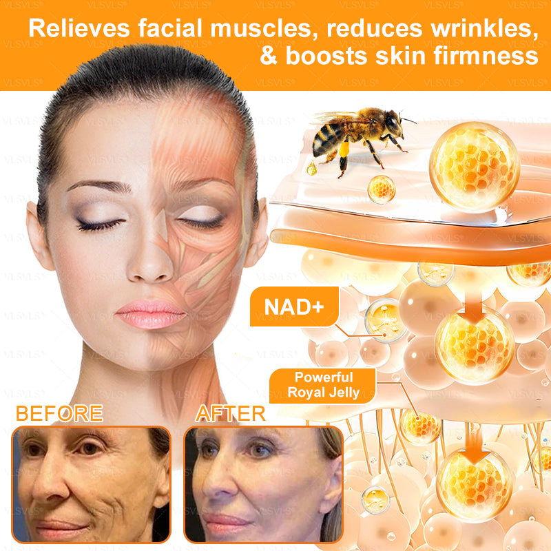 AgeGlow™ – Straffende Anti-Aging-Creme mit Bienengift-Peptiden [1 + 1 Gratis]