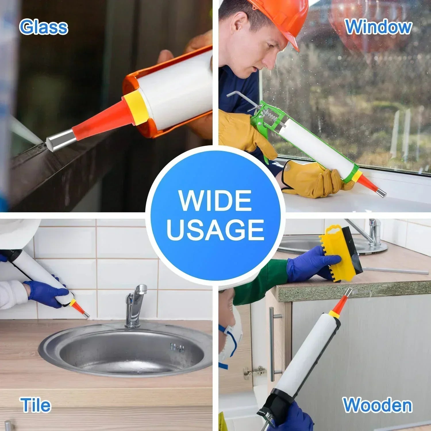 Dichtungswerkzeug Set Düsen Für Silikon Abdichtung Anwendung product image 8