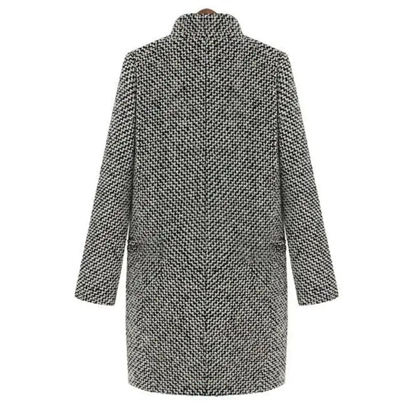 Pauline| Langer Wollmantel