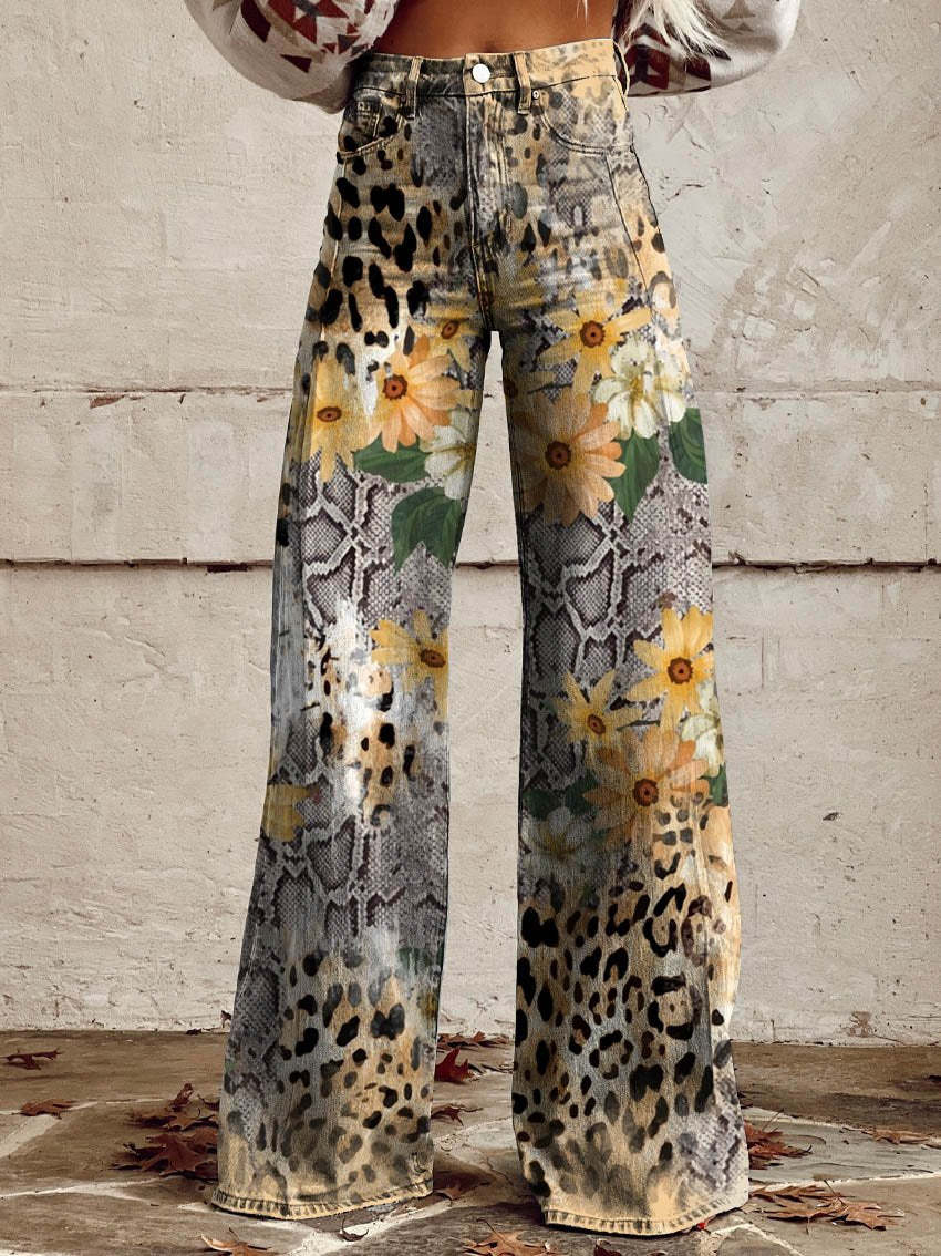 Fiorella | Bunte Vintage-Hosen für Frauen
