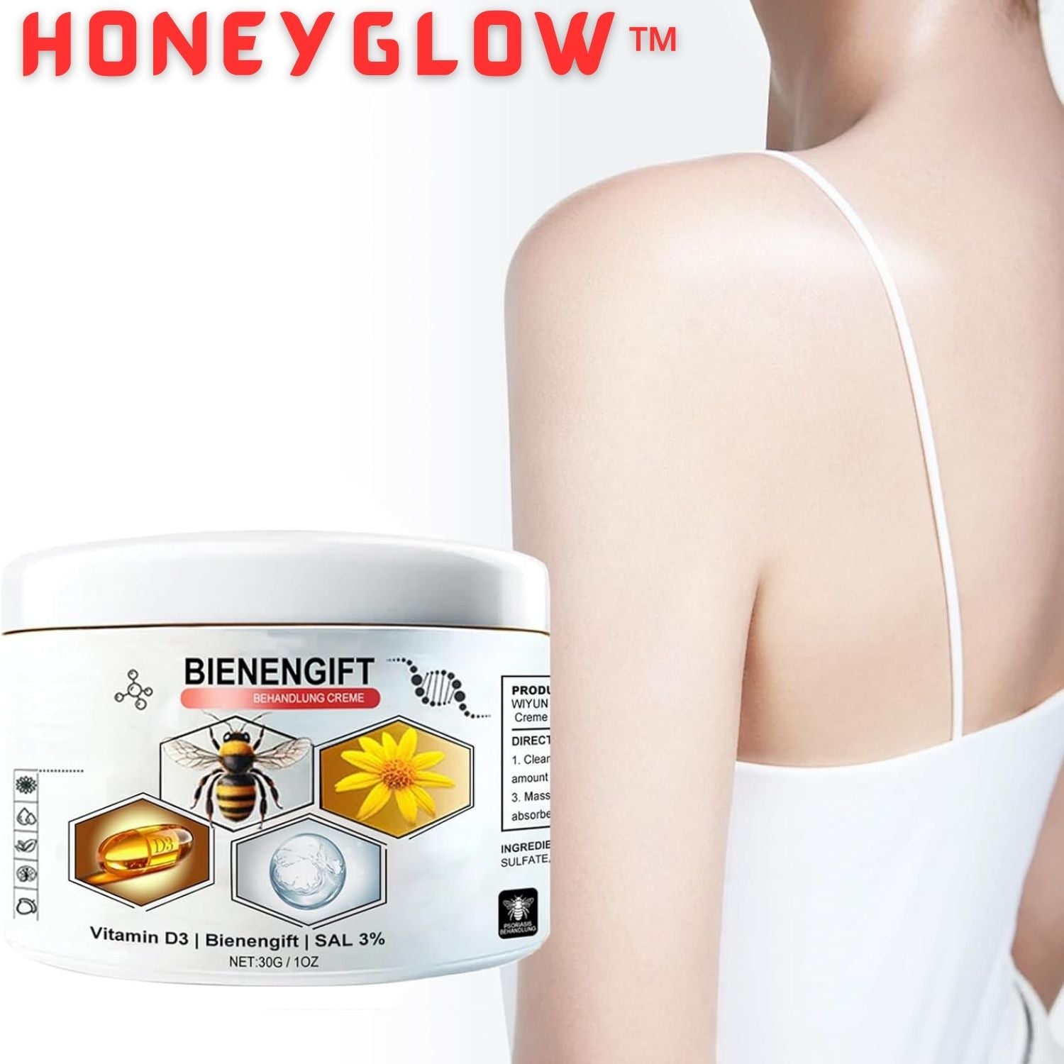 HoneyGlow™ – Natürliche Pflege für strahlende Haut & Wohlbefinden [1 + 1 Gratis]