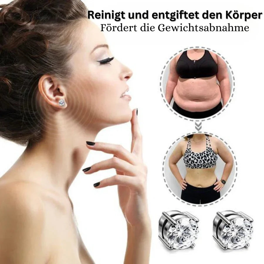1 + 1 Paar | EarWave™ Magnetische Therapie-Ohrringe [Letzter Tag Rabatt]