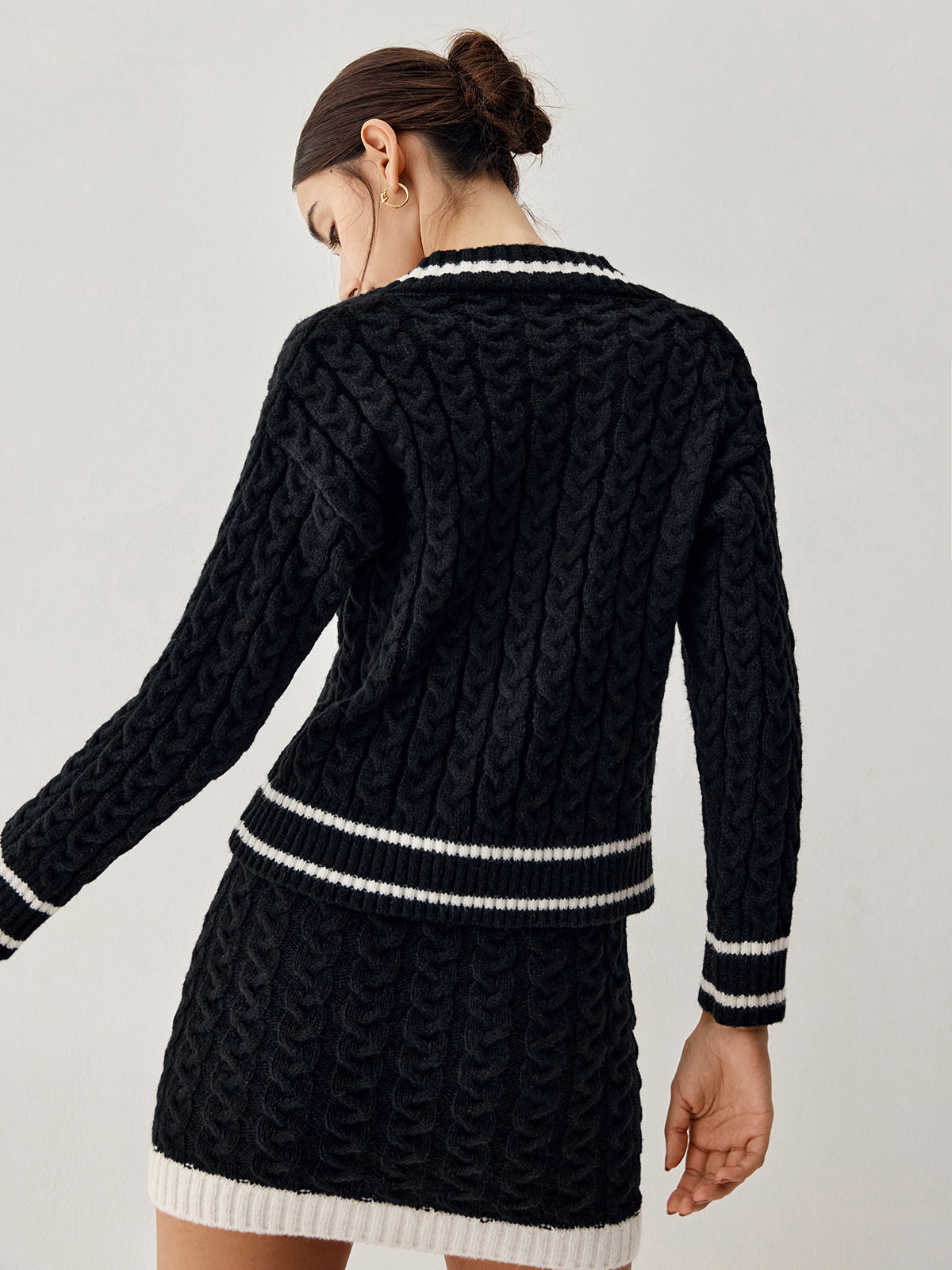 Strickset mit sportlichen mit Komfort und Stil für Frauen