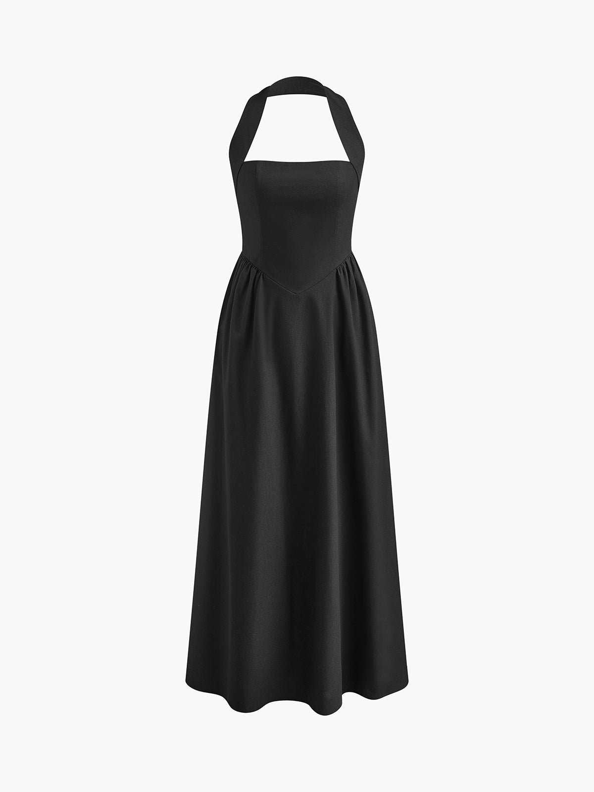 Raffiniertes Elegantes Langkleid Für Frauen