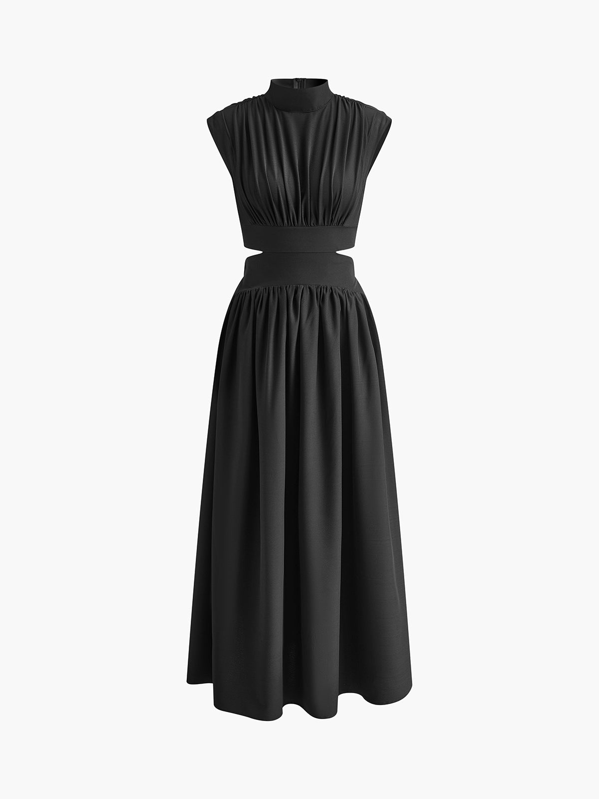 Chavelle | Halsausschnitt Langes Kleid