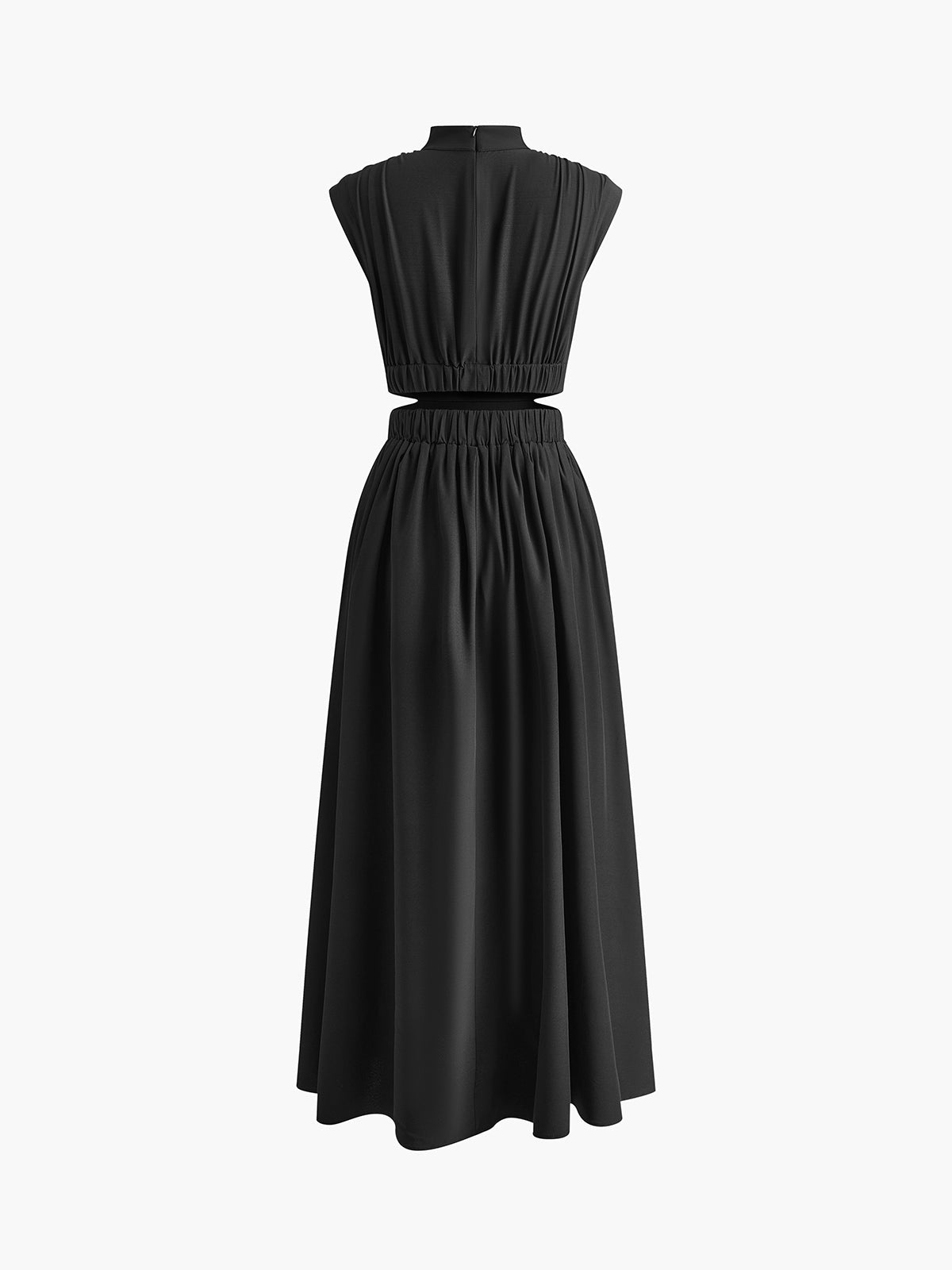 Chavelle | Halsausschnitt Langes Kleid