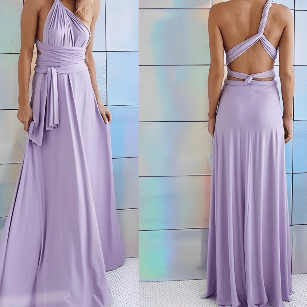Schickes Wickelkleid aus leichtem Stoff für den Sommer Für Frauen