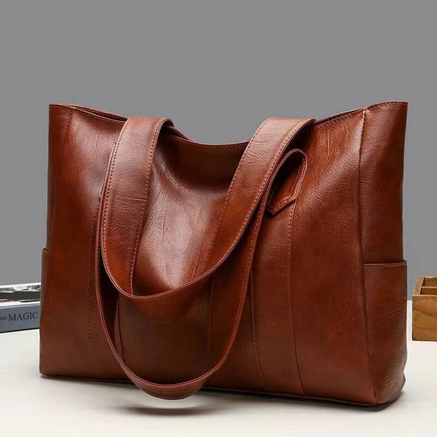 Tansy | Vintage Leder Umhängetasche