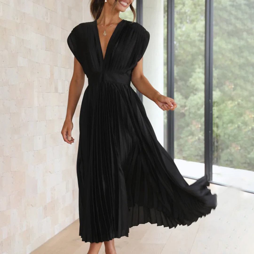 Elegantes zeitloses Kleid Für Frauen