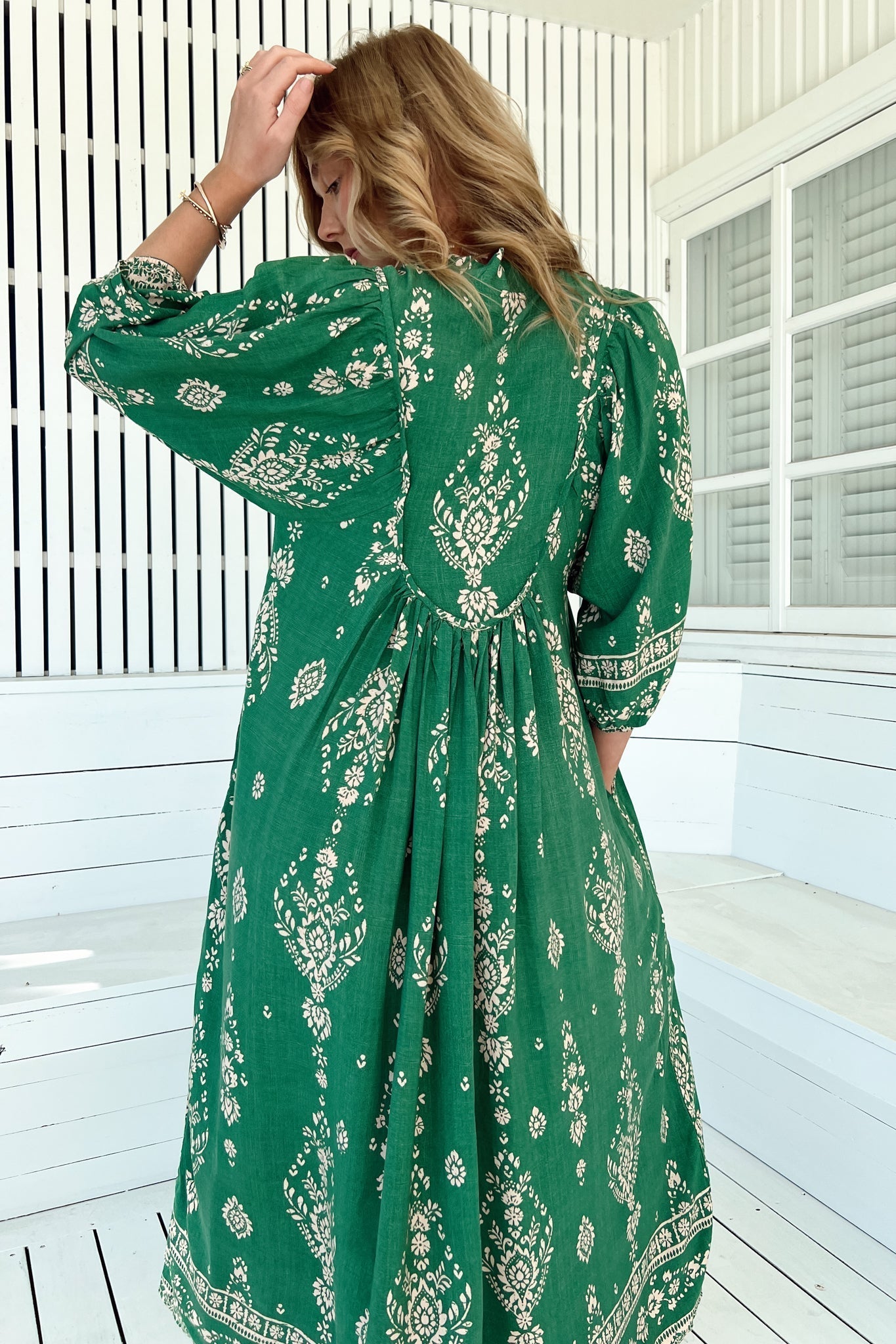 Calanthe | Luftiges Boho Midi Kleid