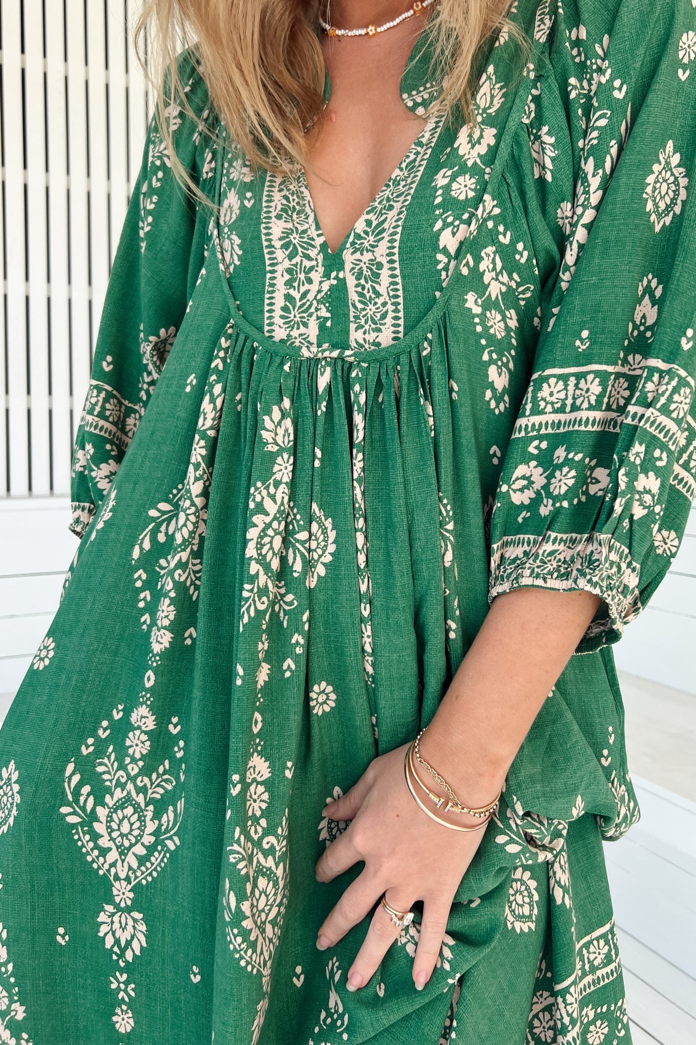 Calanthe | Luftiges Boho Midi Kleid