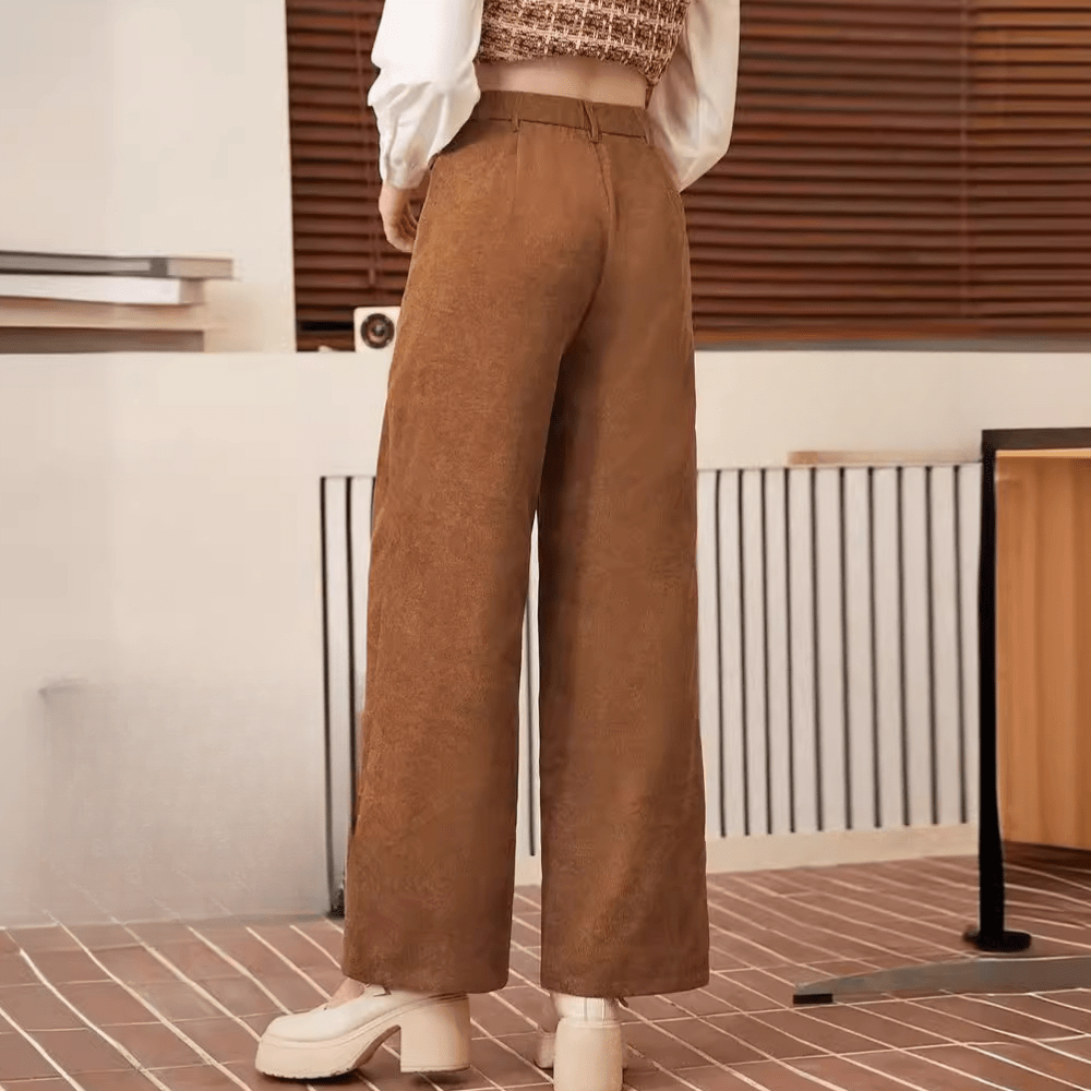 Trendige High Waist Hose mit schickem Design für Damen
