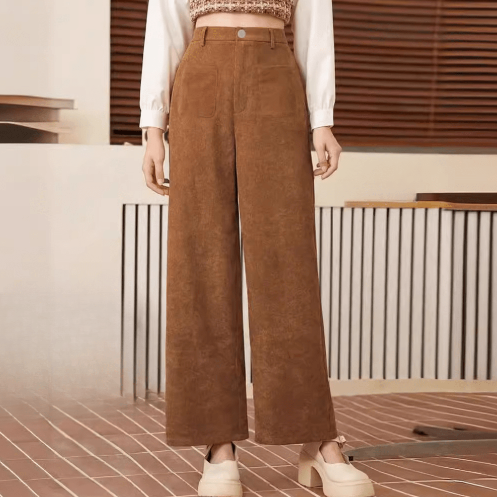 Trendige High Waist Hose mit schickem Design für Damen
