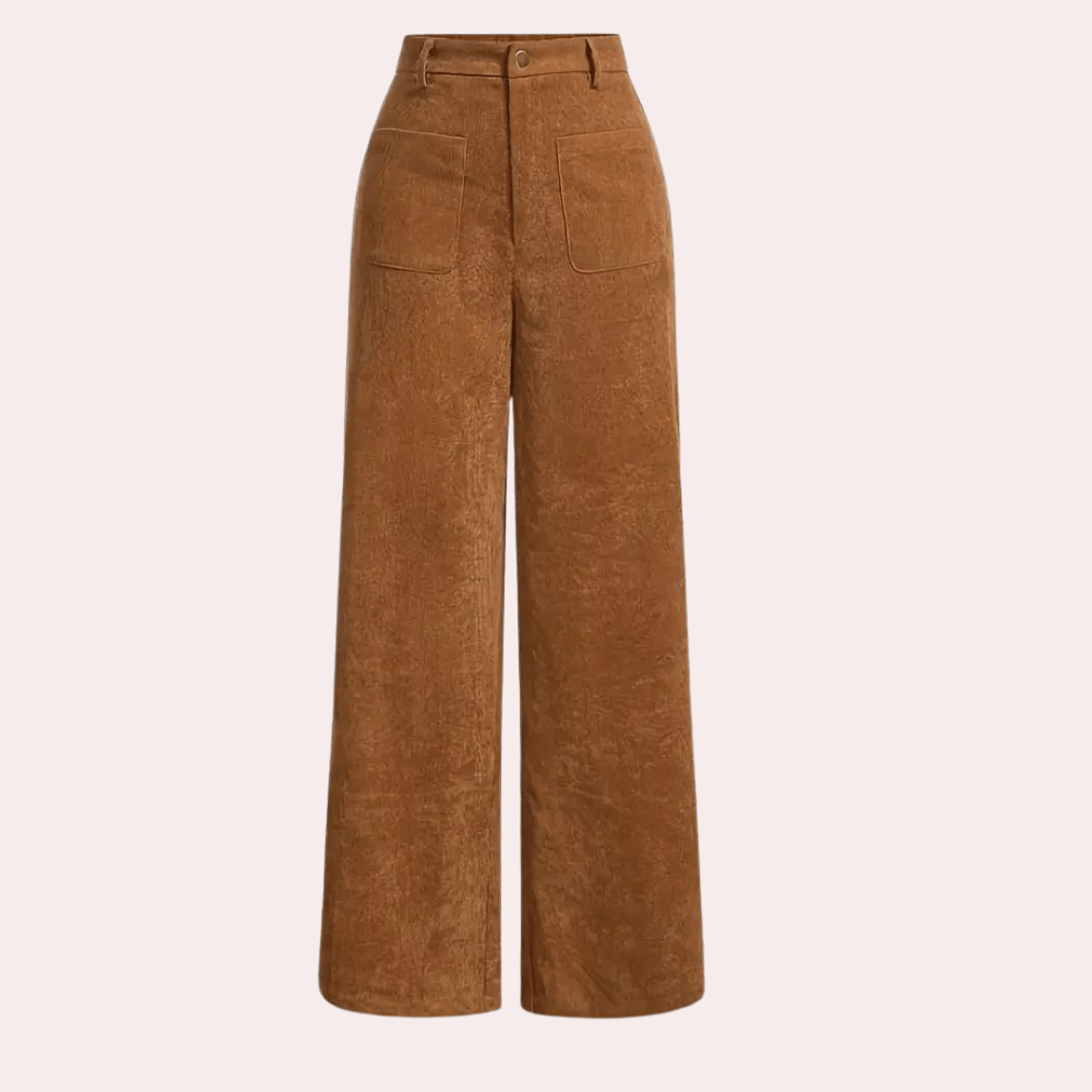 Trendige High Waist Hose mit schickem Design für Damen