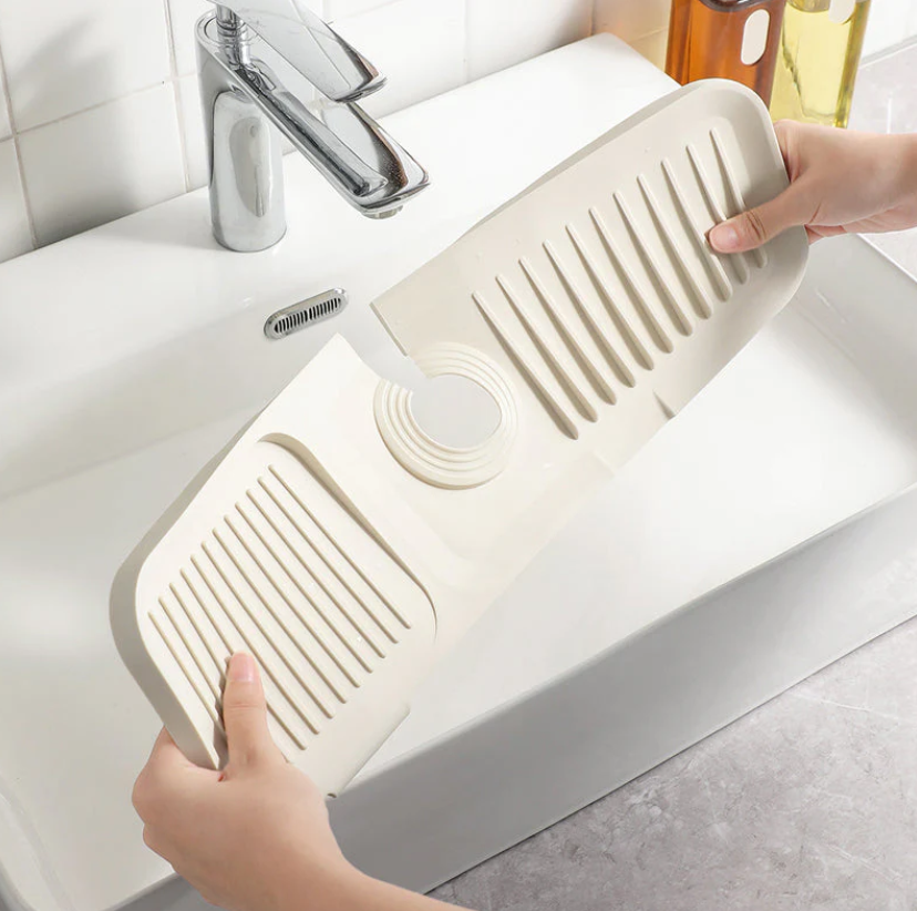 Silikonmatte für Spülbecken rutschfest und wasserableitend product image 1